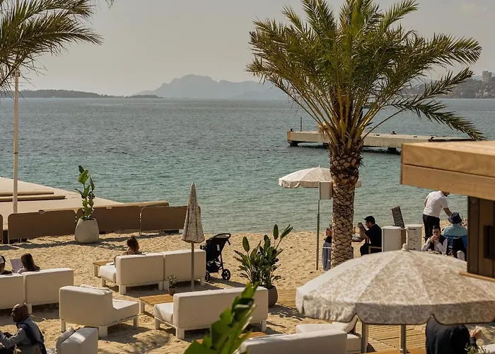 T2 Clim - 3 Min Plages & Balcon -4p Juan-les-pins Apartamento *