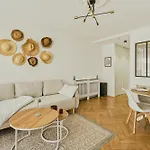 T2 Clim - 3 Min Plages & Balcon -4p Juan-les-pins Apartment Antibes